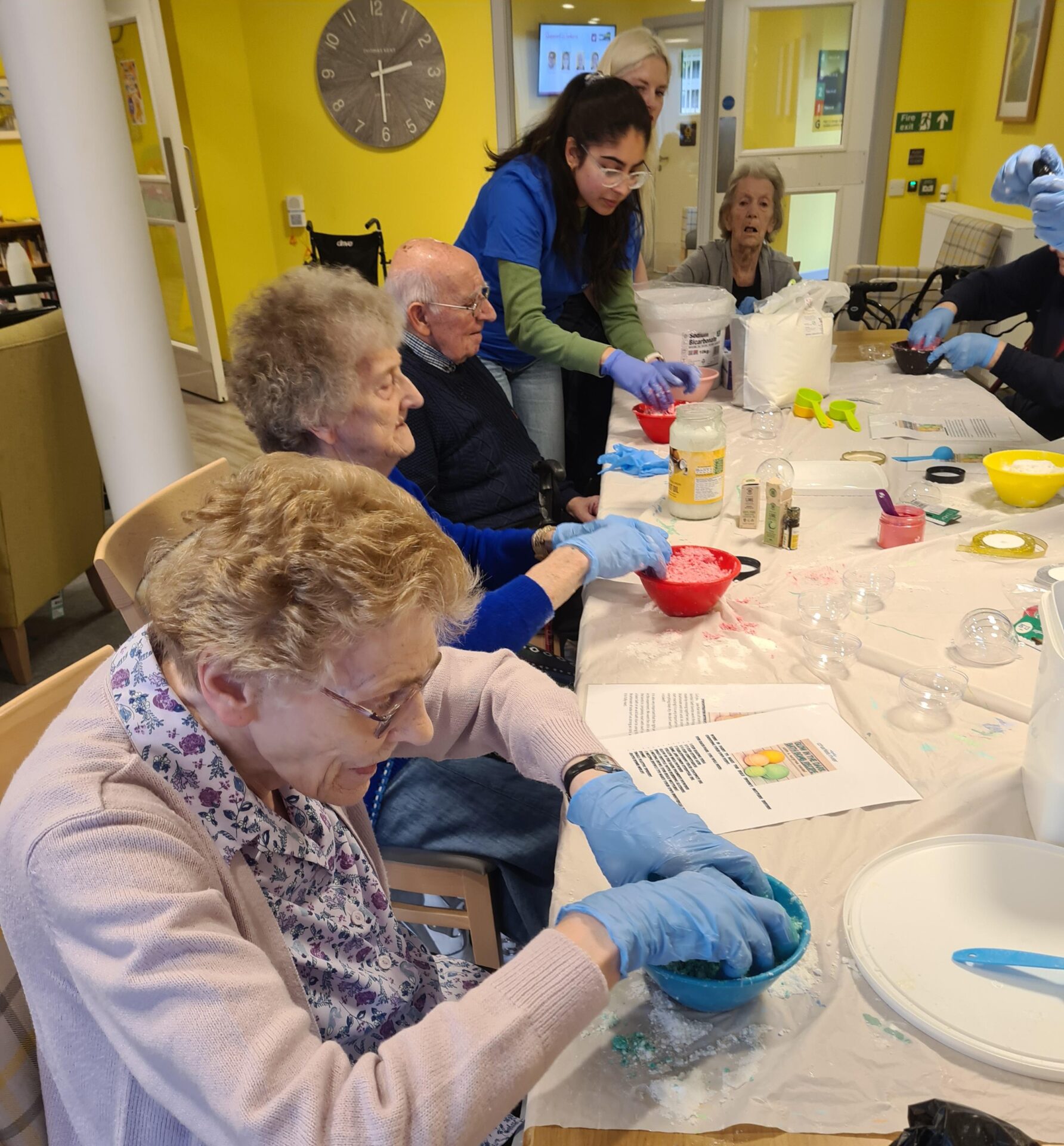 Wilkie Bath bomb workshop